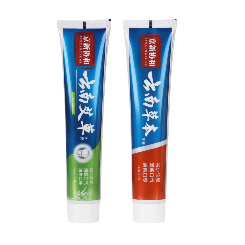 京新协和云南草本云南艾草牙膏清新温和清爽清新口气随机发哦