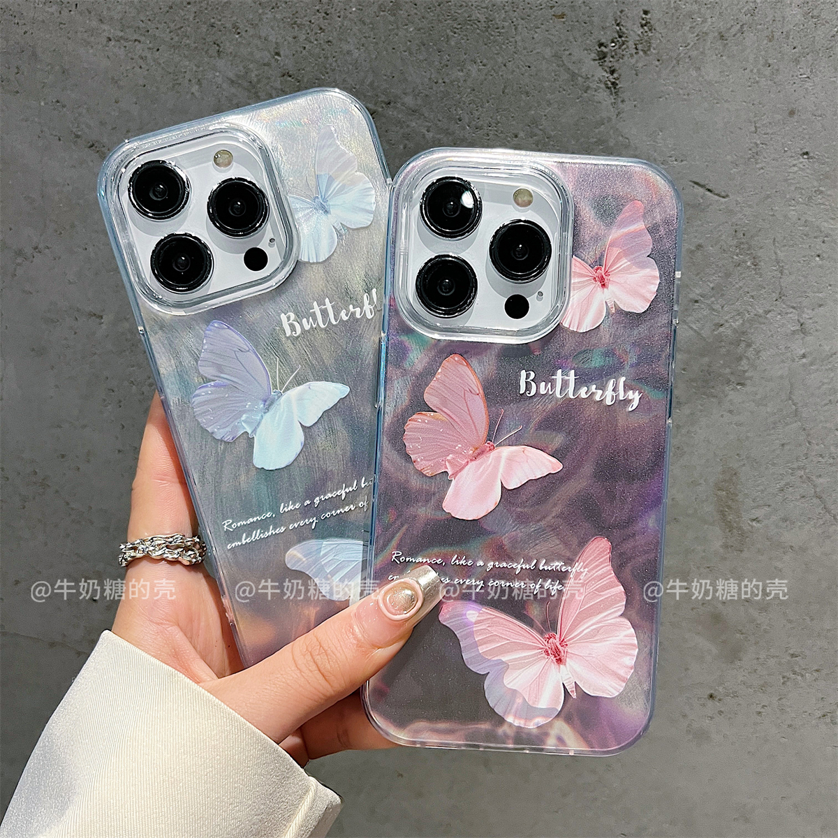 IMD羽纱纹适用苹果16/15/iPhone/华为荣耀/VIVO/OPPO/小米手机壳