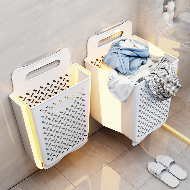 脏衣篓放脏衣服收纳筐桶家用壁挂洗衣篮子可折叠卫生间浴室脏衣篮