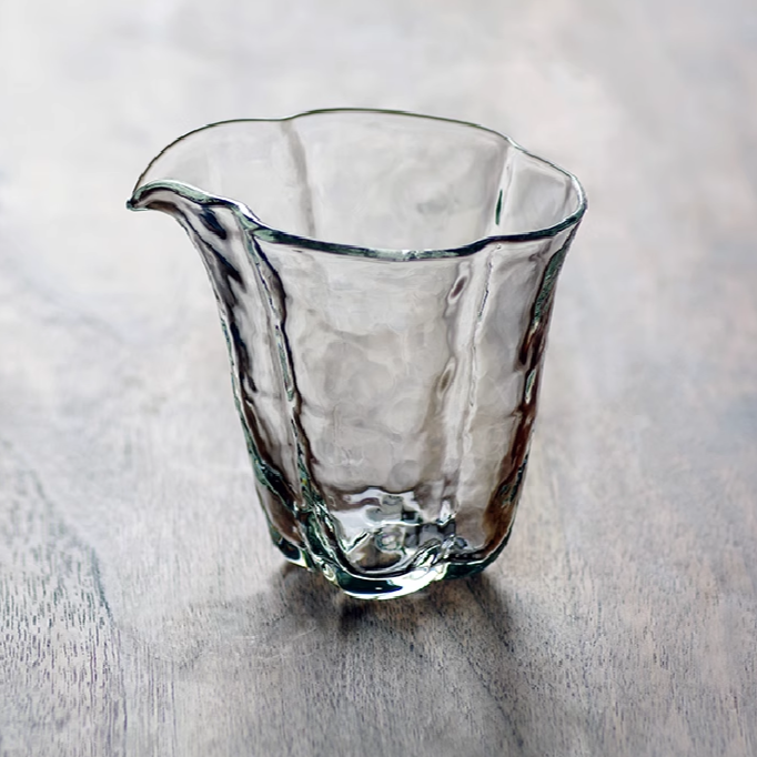 【妙赏】海棠冰晶公道杯玻璃耐热耐高温加厚可上电陶炉耐热手工分茶