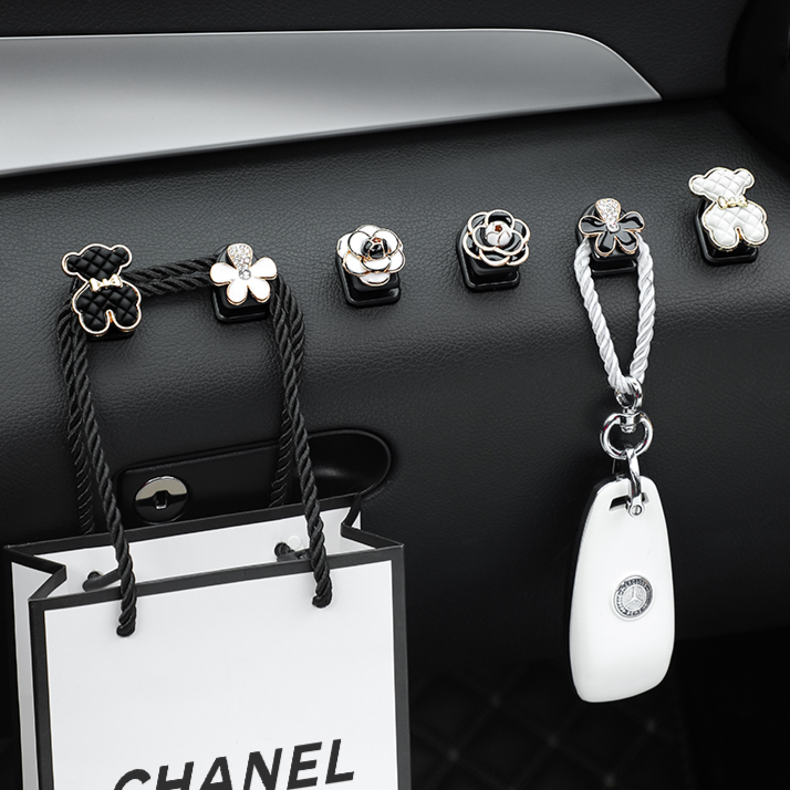 汽车挂钩前排车用多功能座椅背车载神器小粘钩车内饰装饰用品大全