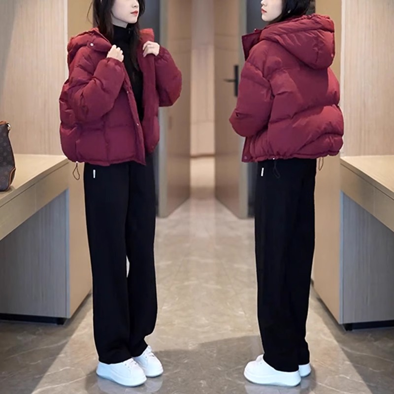 流行保暖小众棉服女2025冬季外套新款时尚百搭加绒加厚减龄棉衣