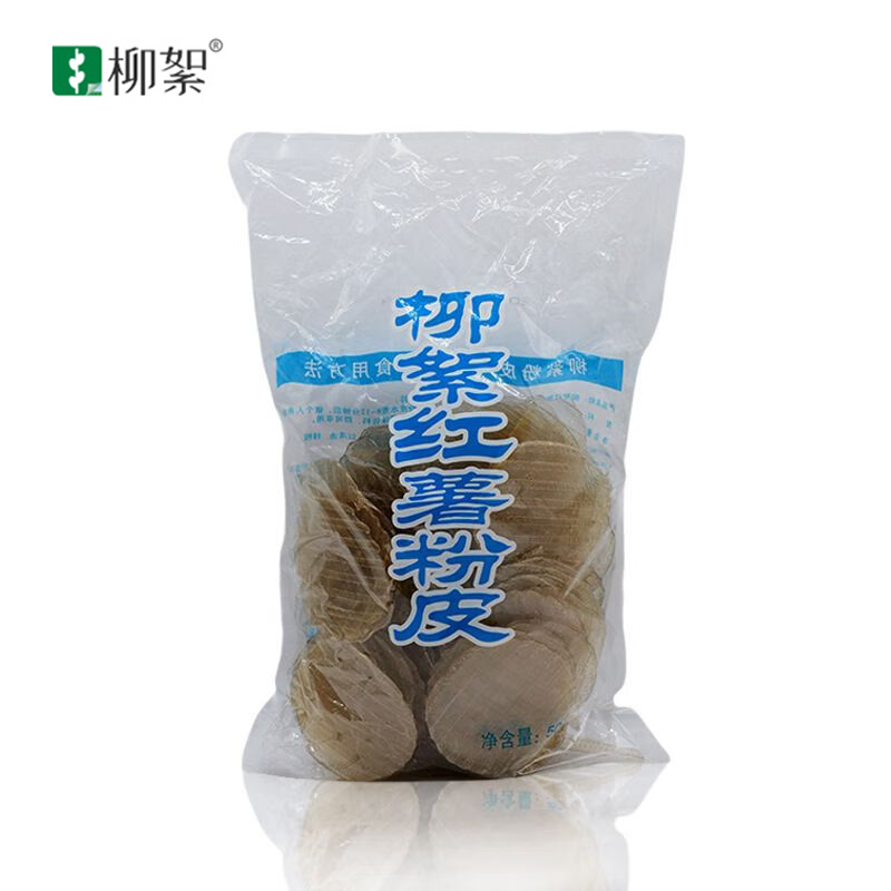 泗水柳絮红薯粉皮凉拌炖菜火锅食材圆粉皮耐煮劲道爽口包邮