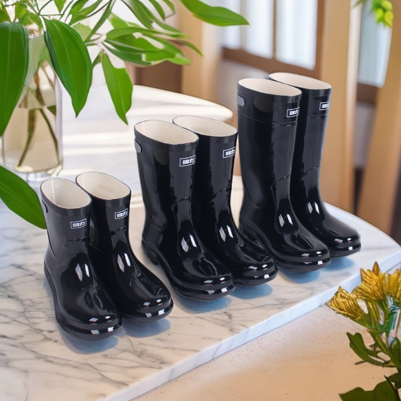 回力雨鞋男款中高筒短筒长筒胶鞋耐磨户外钓鱼工地厨房防滑防水鞋