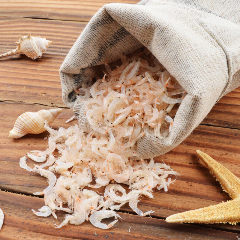 （田园刘娟）秋冬福建新鲜淡干虾皮干货250g