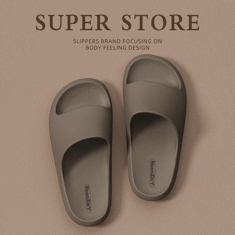 拖鞋男士夏季2024新款爆款厚底防滑情侣居家不臭踩屎感凉拖鞋男