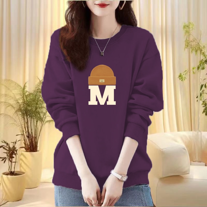 加绒小个子卫衣女春秋季新爆款宽松显瘦韩版减龄洋气百搭长袖上衣