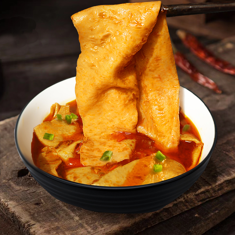 凉拌贵州老豆皮100g/包黔东西施传统晒干手工豆腐皮干货