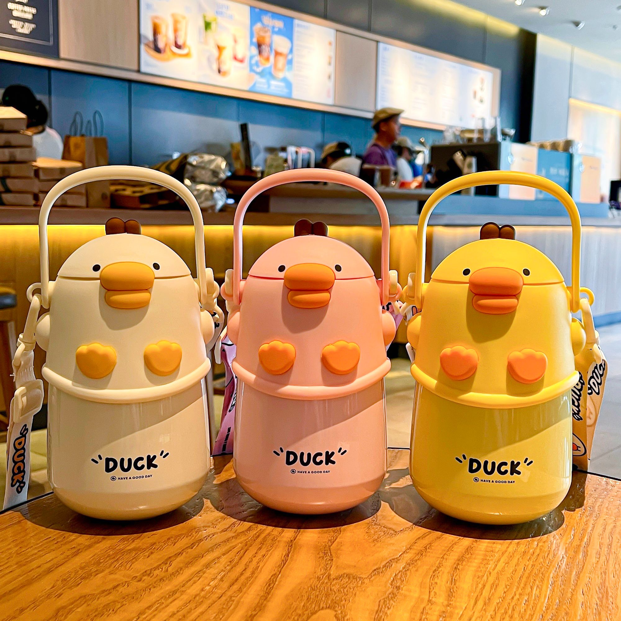 儿童可爱不锈钢保温杯女孩高颜值学生上学专用大肚杯吸管水杯水壶