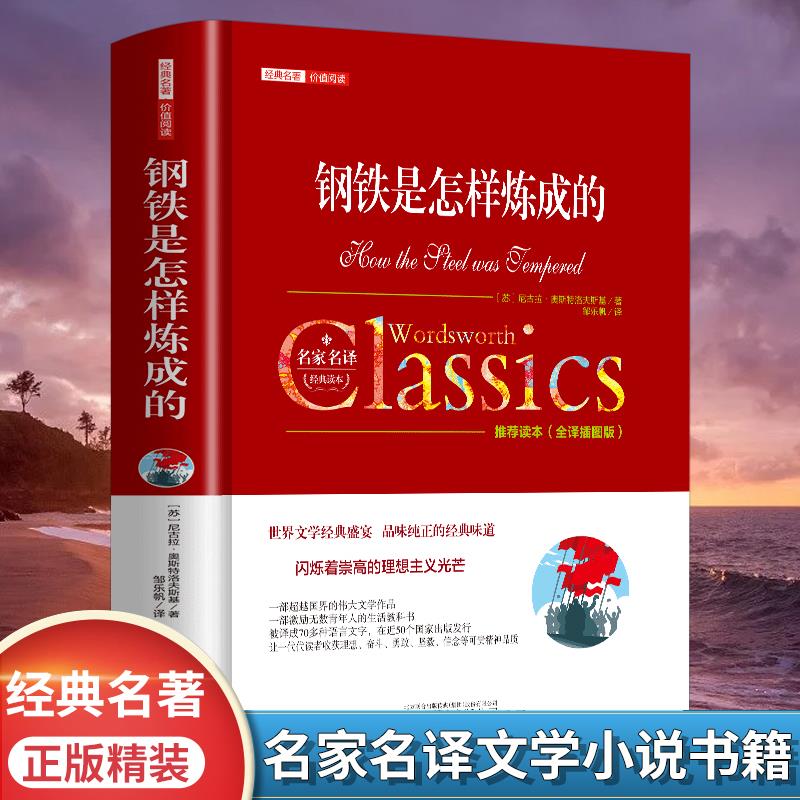 钢铁是怎样炼成的中文全译本名家名译完整无删减尼古拉奥斯洛夫斯