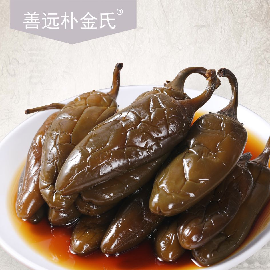 正宗延边朝鲜族特色发酵腌辣椒糖醋油辣椒营养食用300g
