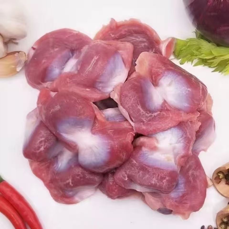 精选新鲜鸡胗商用5斤大包装无小肚鸡肫火锅烧烤冷冻食材餐饮批发