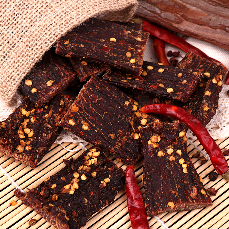 美味风干牛肉/真牛肉麻辣味五香味