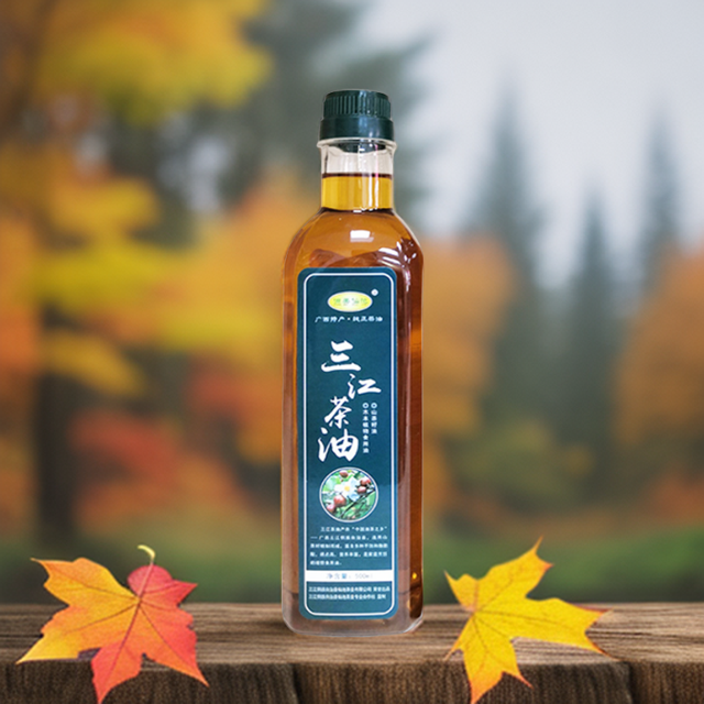 侗美仙池纯正三江茶油250ml/500ml/1L瓶传统土榨山茶籽油压榨原油