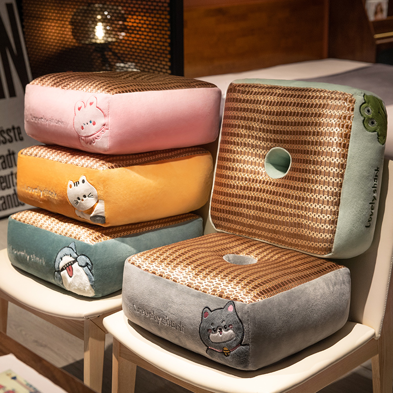 坐垫学车增高汽车透气久坐座椅垫学生椅子屁股垫榻榻米椅垫新款