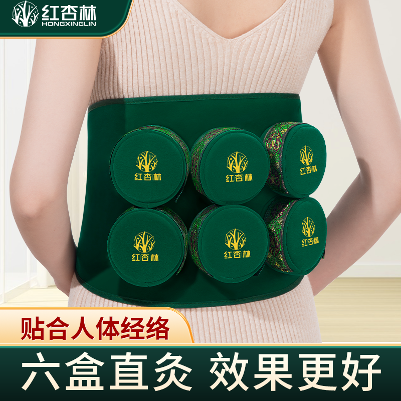 红杏林艾灸盒随身灸家用无烟包罐艾灸柱可用熏蒸仪工具升级盒子