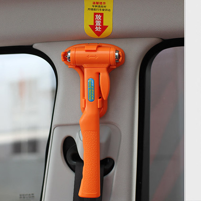 多功能车用一体锤安全锤破窗锤汽车用品敲打敲击耐用品质方便好用