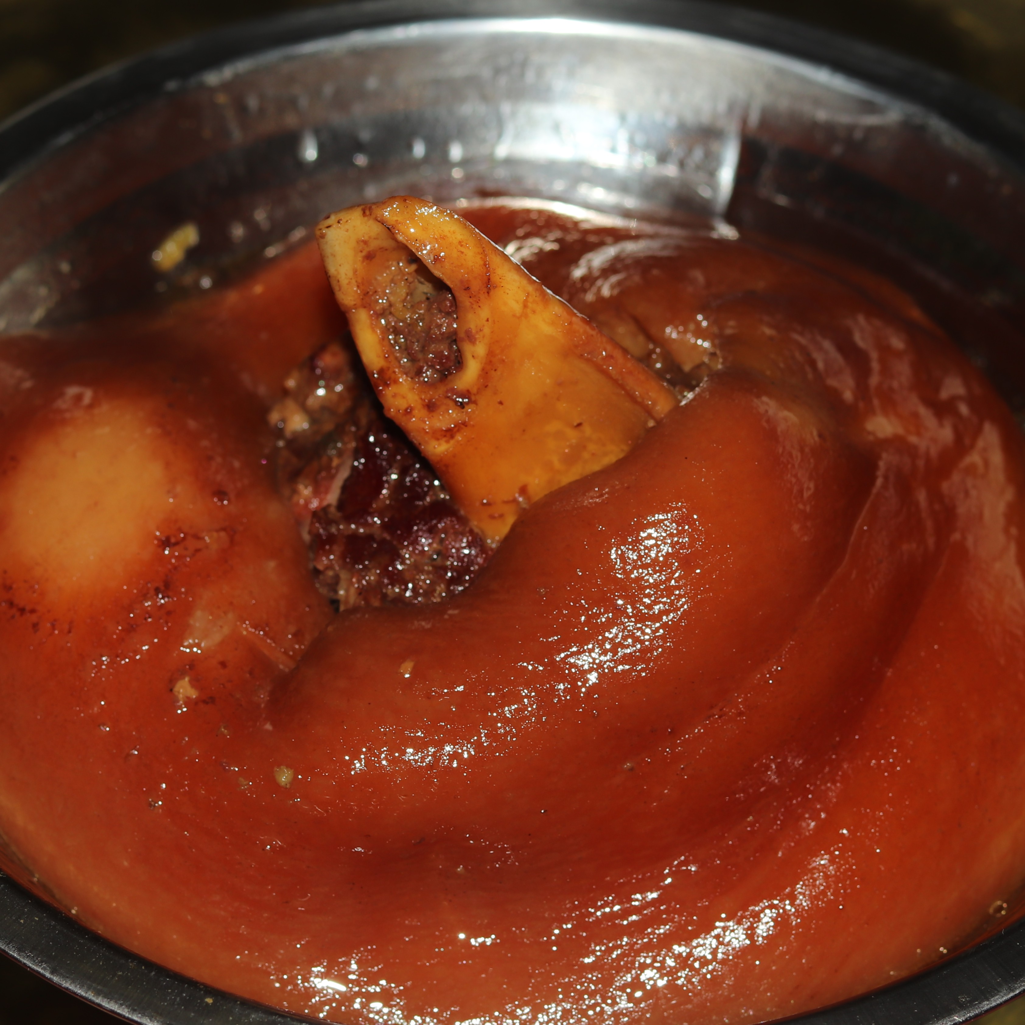 牛佛光俊烘肘1250g 肘子 四川特产  自贡美食新鲜猪肘子