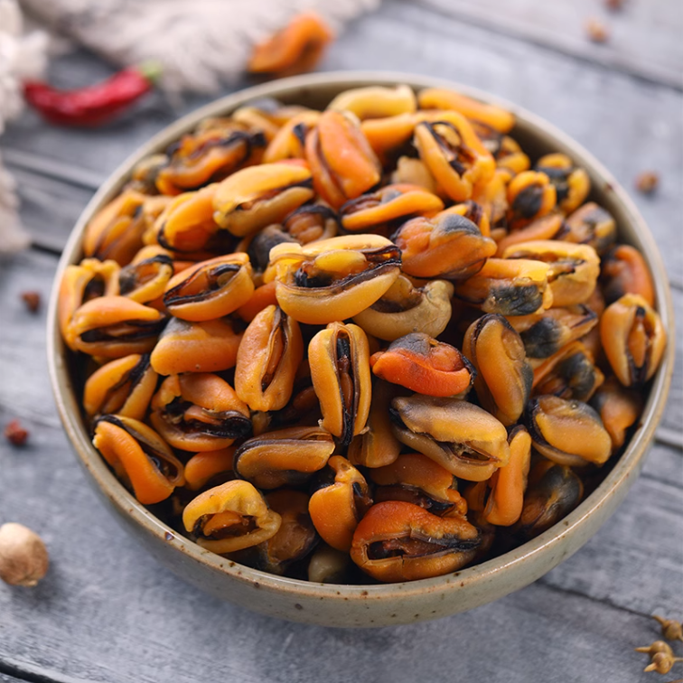 淡菜干 青口贝干200g渔民自晒干青口海鲜干新鲜晾晒饱满海产干货