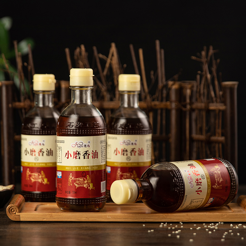 香油传统醇正白芝麻油小磨香油芝麻油月子油家用瓶装调味油多搭配