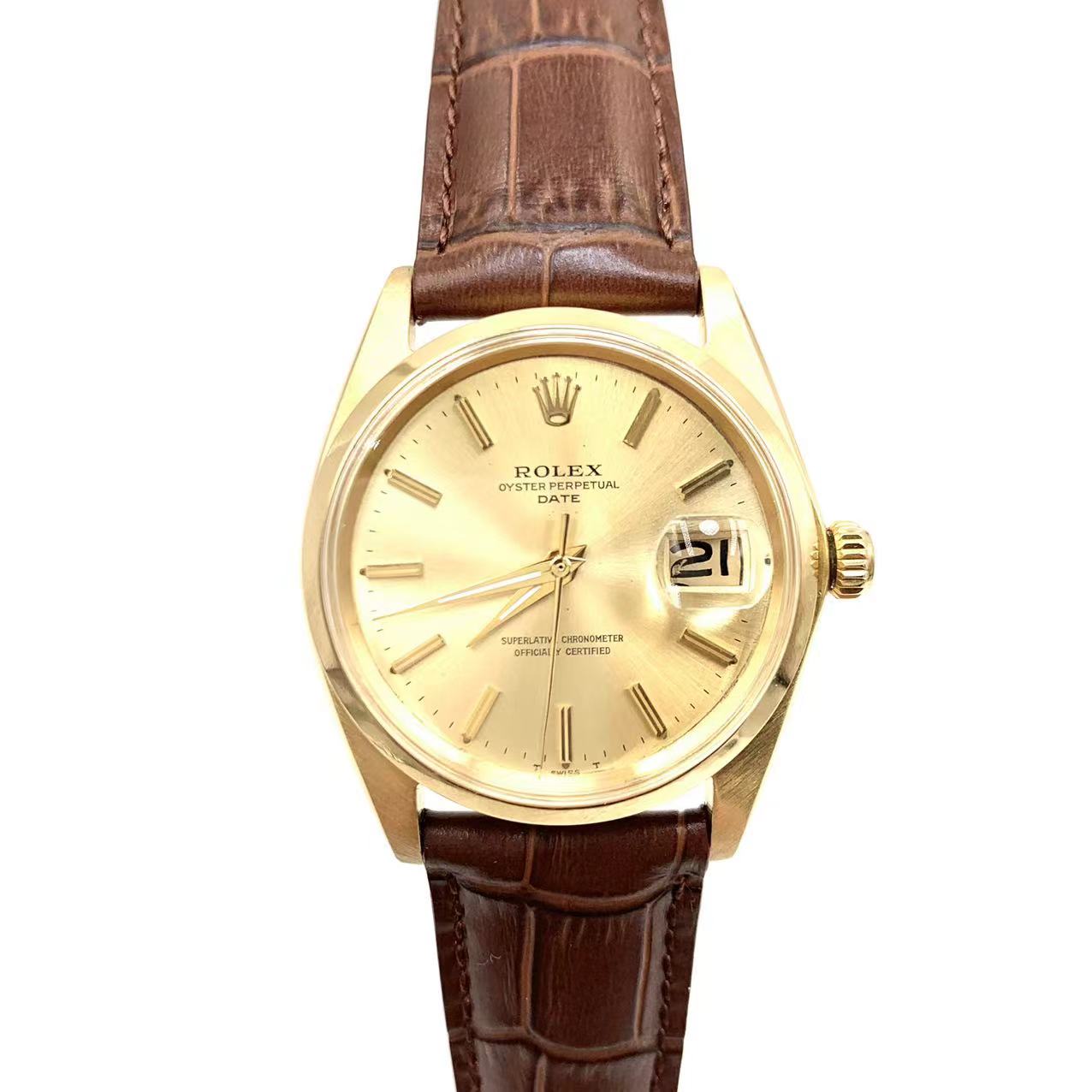 99新 Rolex/劳力士 劳力士/K金款/自动机械/表径34mm/女表