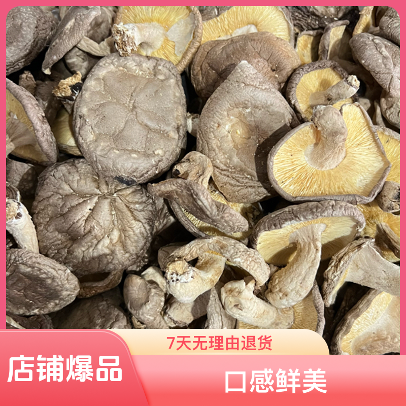 福建特产丑香菇干500g/袋口感鲜美