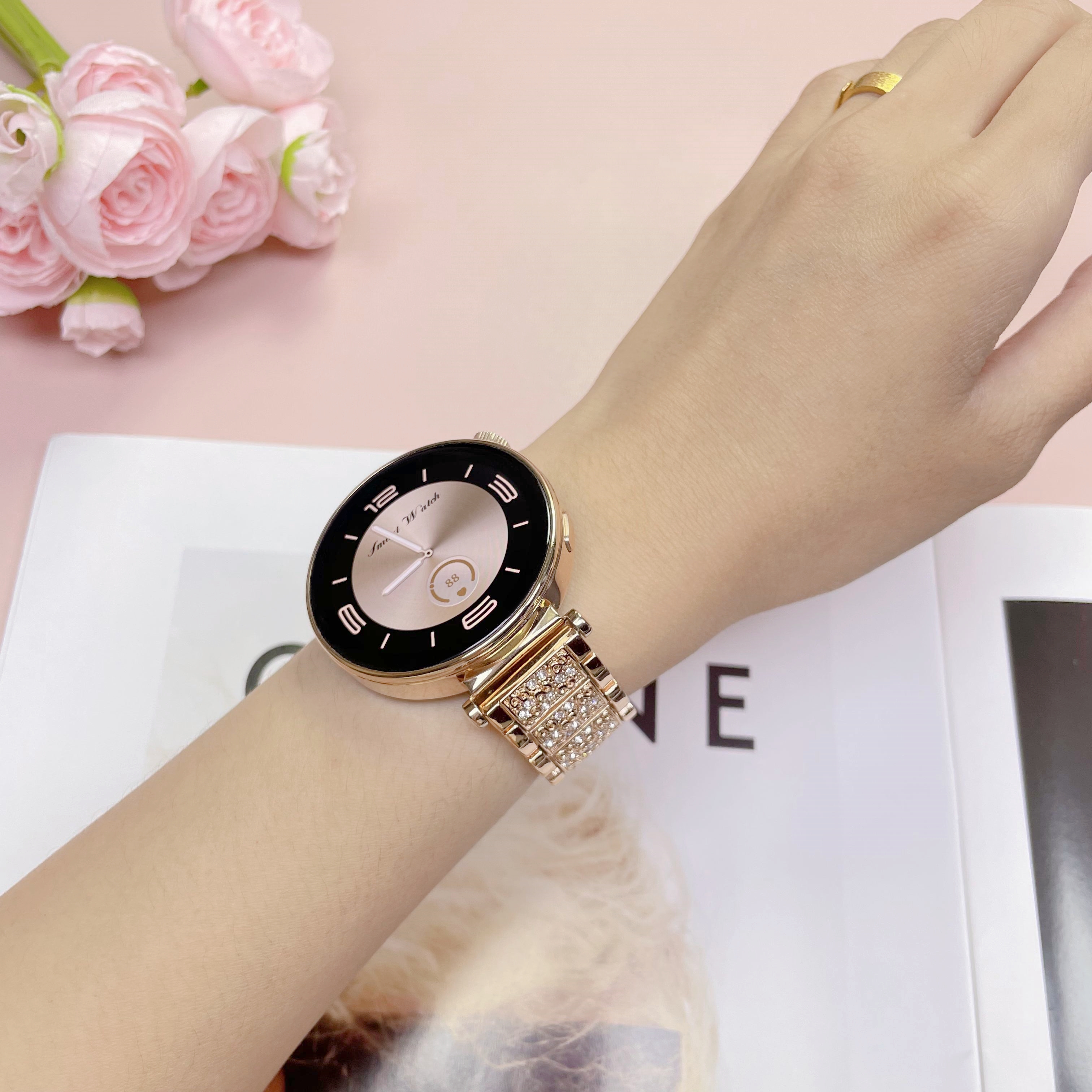 顶配【微信聊天】新款顶配智能手表多功能心率蓝牙通话离线支付NFC