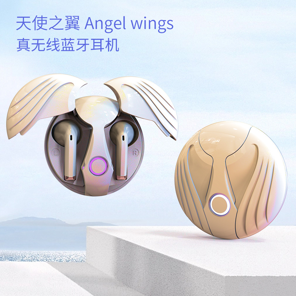 天使之翼超长续航电竞耳机运动降噪HIFI高音质爆款无线蓝牙耳机