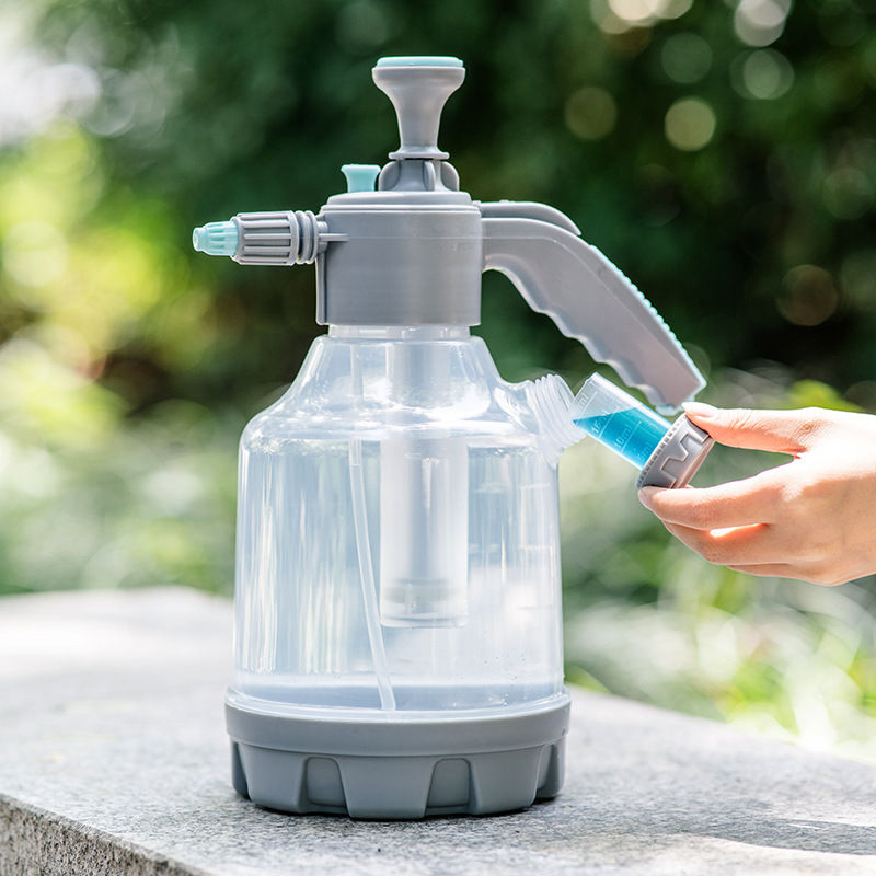 气压式园艺浇花透明喷壶小型家居清洁喷水壶