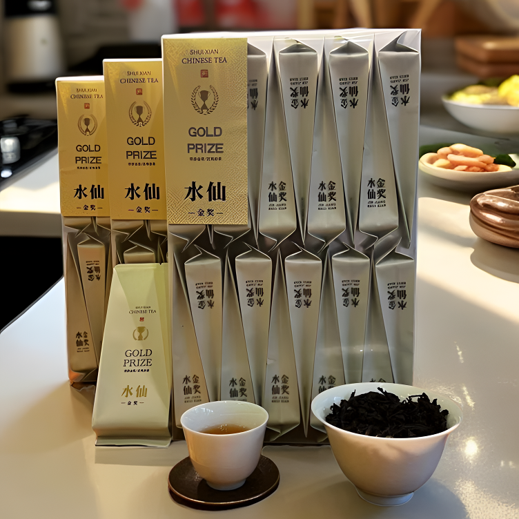 武夷水仙武夷山岩茶金奖水仙武夷山茶叶送礼肉桂乌龙茶大红袍礼盒