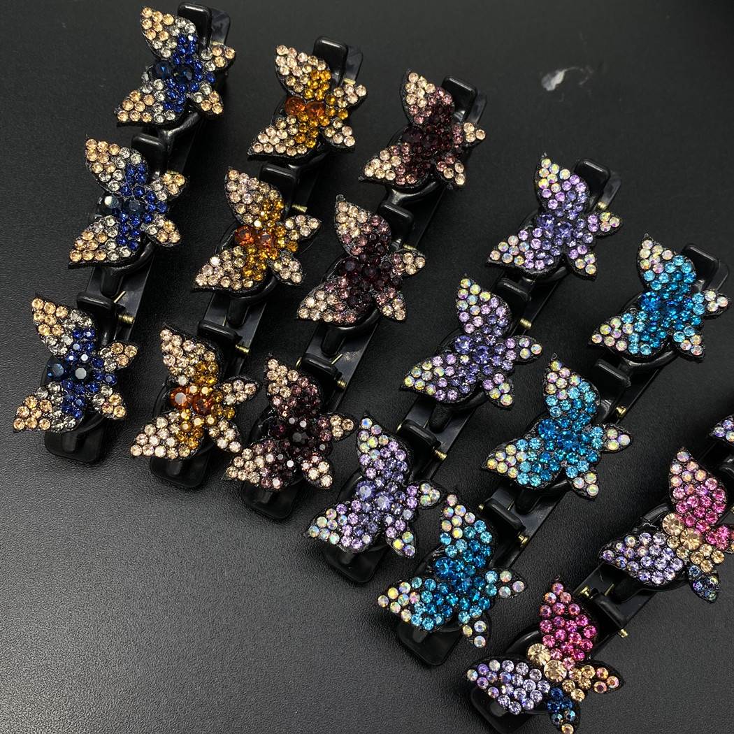 （买一送一）2个装蝴蝶款刘海碎发卡发夹