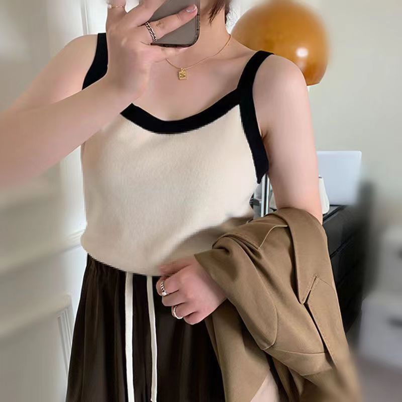 80-200斤大码吊带背心胖mm女宽松内搭遮肚显瘦打底无袖夏季百搭