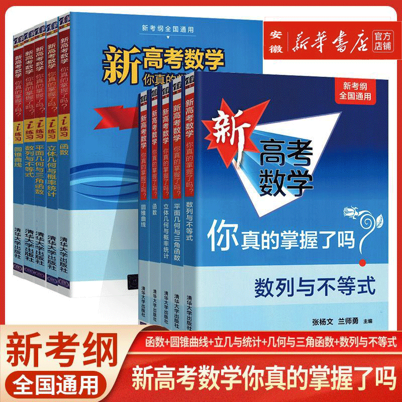 【新华书店】新高考数学你真的掌握了吗圆锥曲线数列不等式平面几何