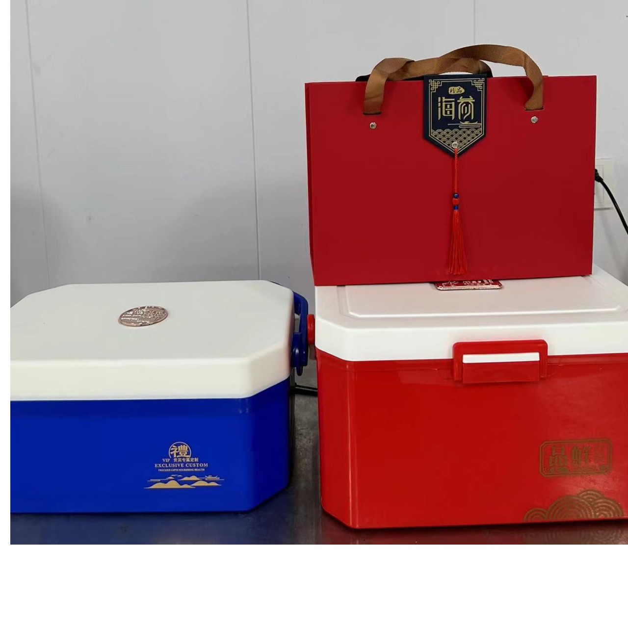 青岛田横发货珍品海参礼盒装