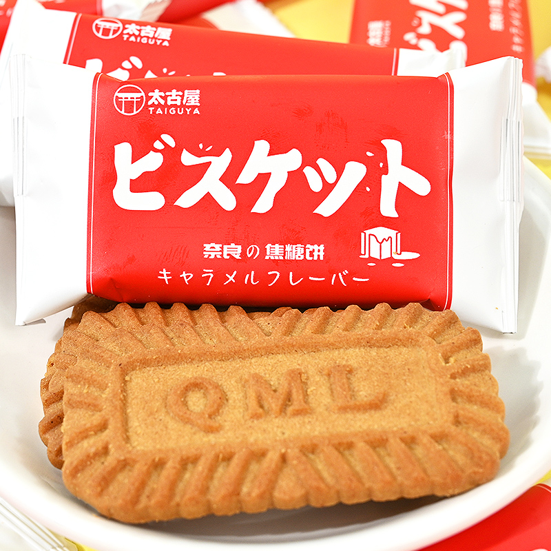 太古屋奈良焦糖饼干休闲零食年货结婚喜饼伴手礼咖啡伴侣下午茶点