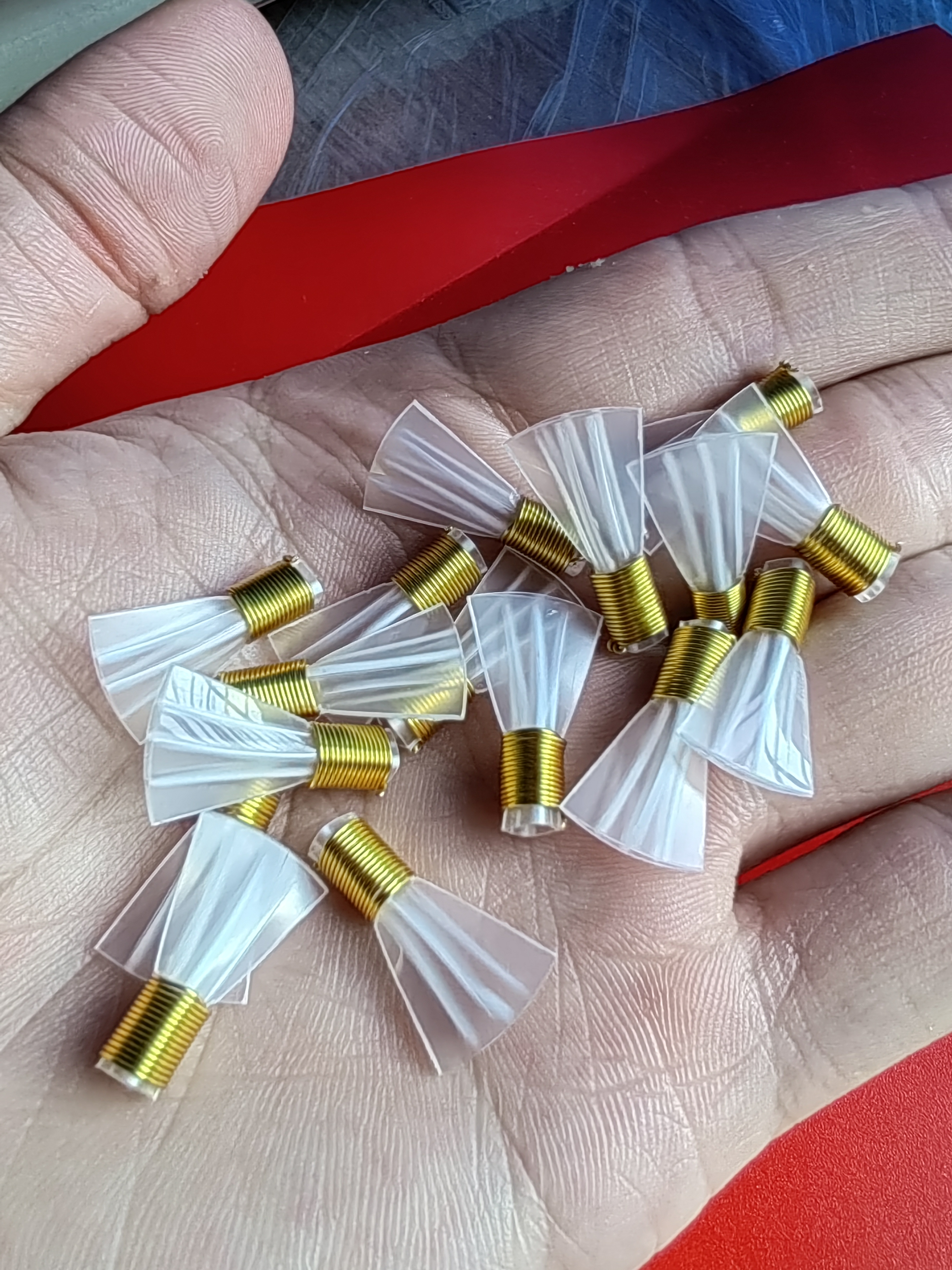 精修专业唢呐哨片塑料唢呐哨三道筋哨片三根筋唢呐哨子二喇叭哨片