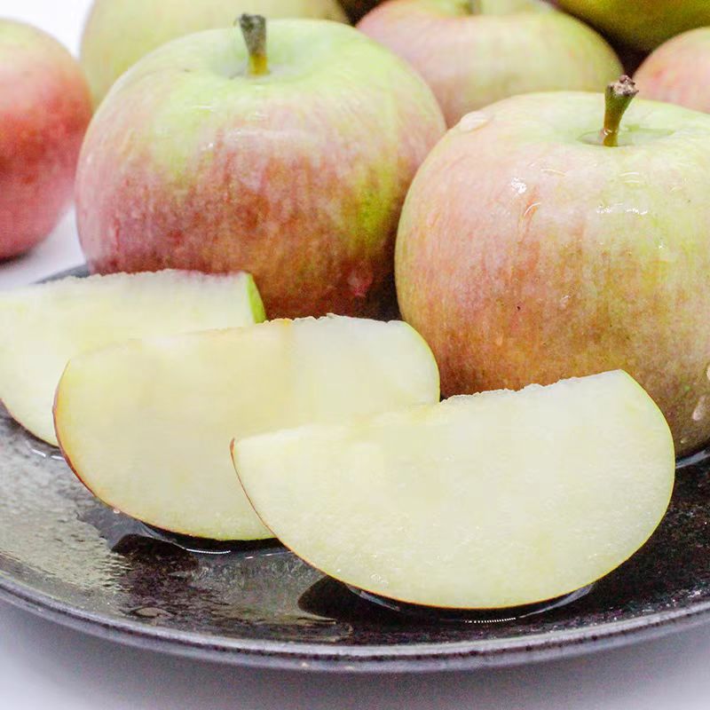 正宗东北特产新鲜奶油脆甜青苹果秋果小苹果丑水果丑产地直发