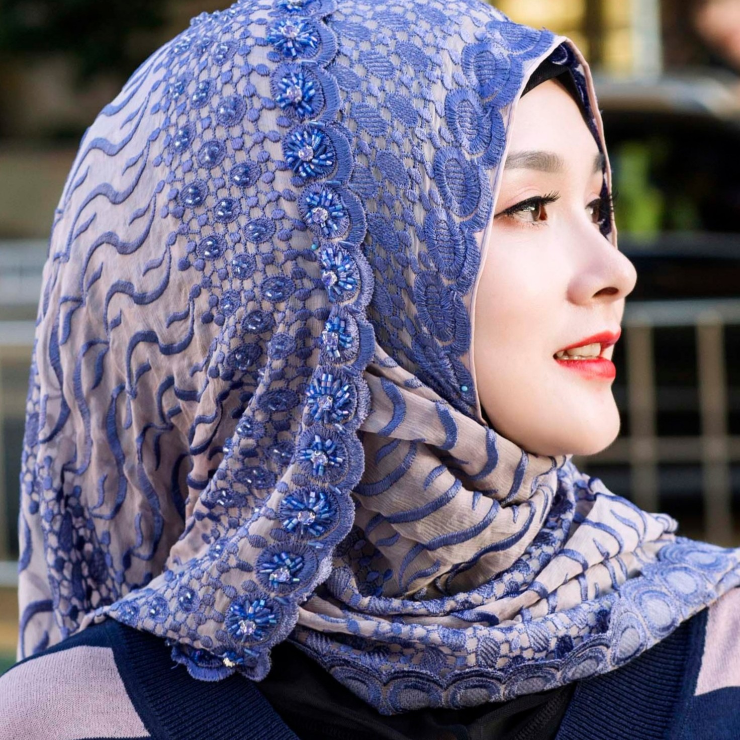 桑蚕丝真丝长巾新款头巾女包头回族盖头女时尚纱巾长款围巾丝巾潮