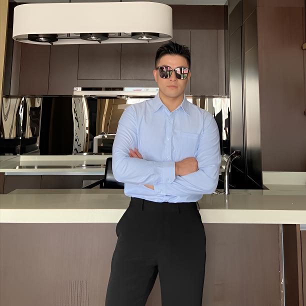 (2个颜色)牛津棉质细条纹衬衫