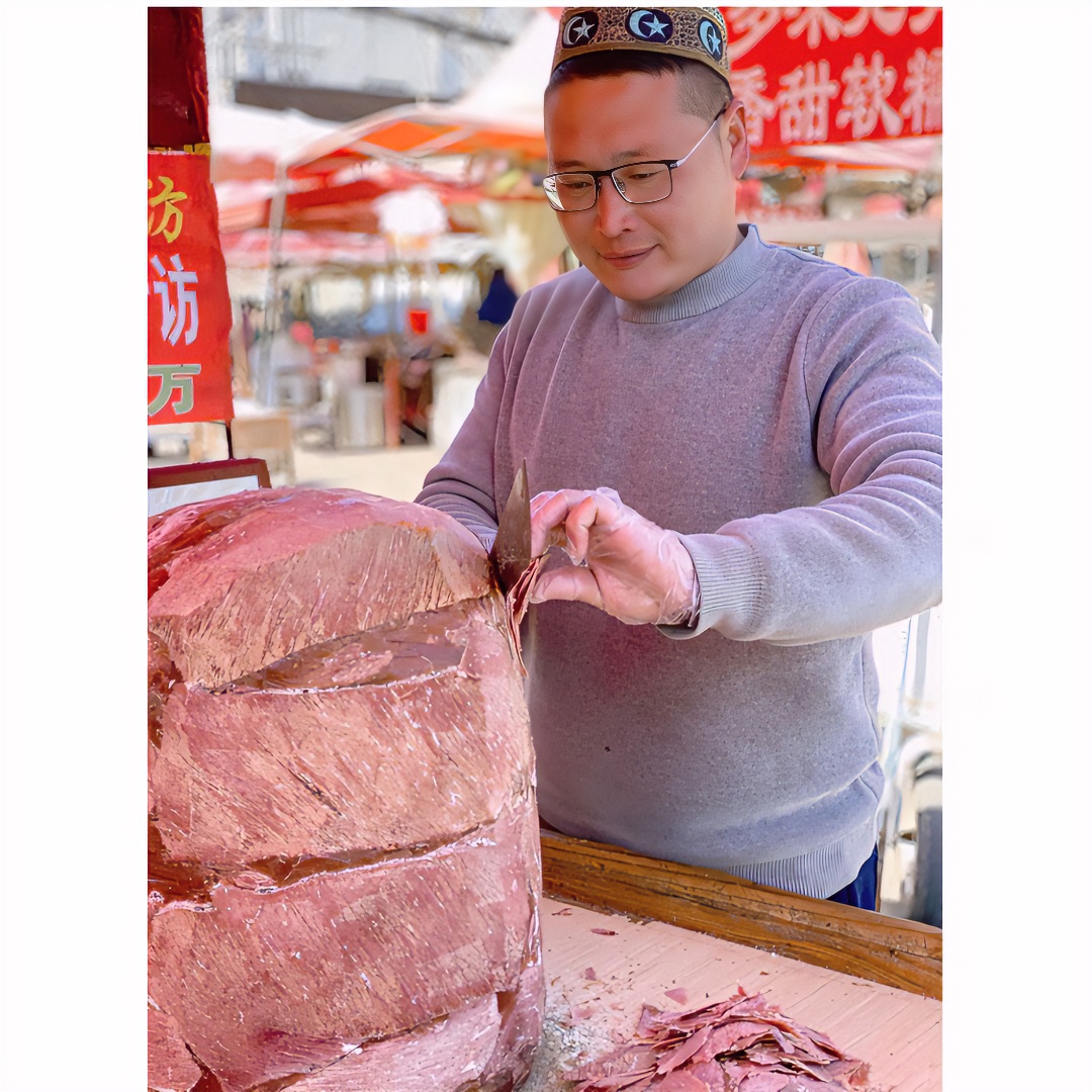 非遗美食清真杨记小车牛肉半斤装现切博爱特产优质垛子牛肉熟食