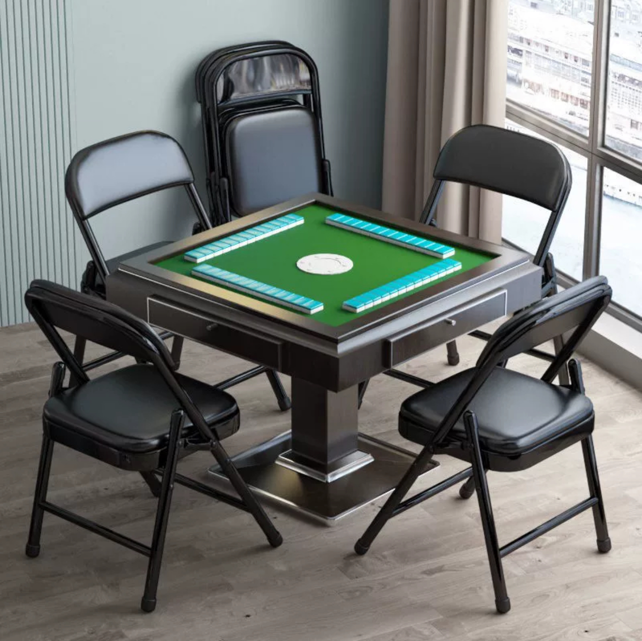 办公电脑座椅餐椅宿舍椅可折叠椅宿舍靠背休闲麻将椅家用卧室椅子