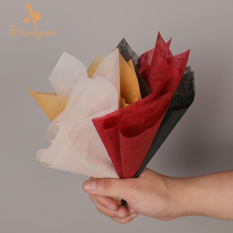 大小号抽取式牛奶棉纸防水内衬纸鲜花花束包装材料花店花艺包花纸