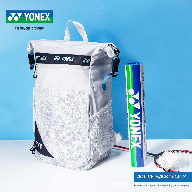 YONEX尤尼克斯羽毛球包学生时尚双肩背包男女运动包BA249CRyy球包