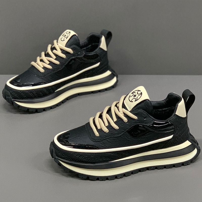 男鞋秋冬款2024新款加绒保暖运动休闲鞋防滑厚底阿甘鞋欧洲站潮鞋