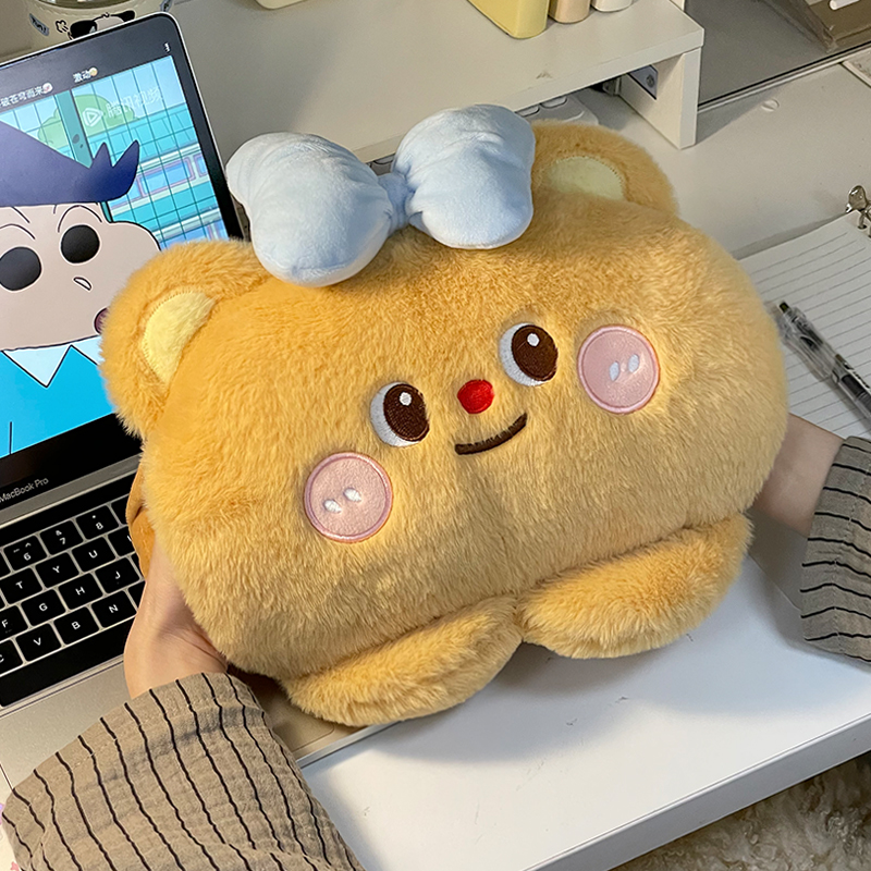 芝芝小熊热水袋充电款防爆暖水袋学生可爱电热宝女生专用暖手神器