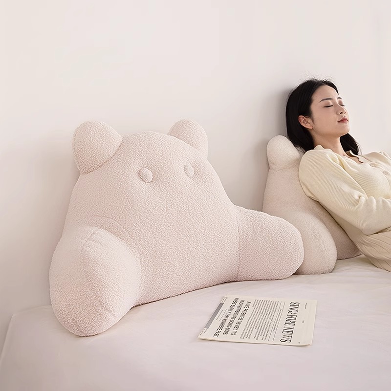 床头靠垫护腰靠枕床上大靠背飘窗靠垫沙发靠背可拆洗午睡趴枕-868