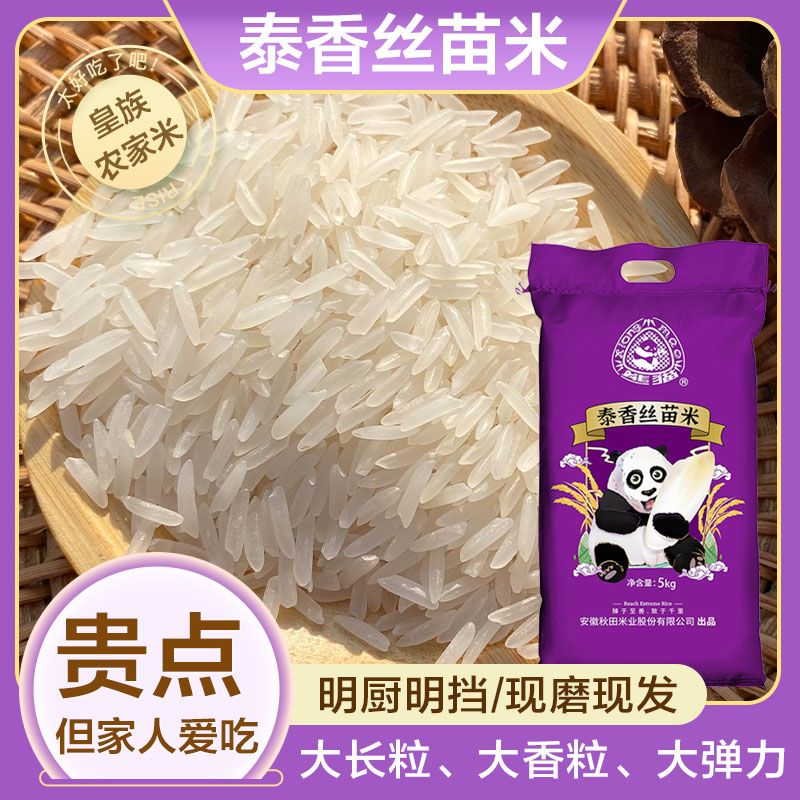 猫牙长粒香米饭绿色大米长粒香米10斤装泰国香米粥大米饭2025新米