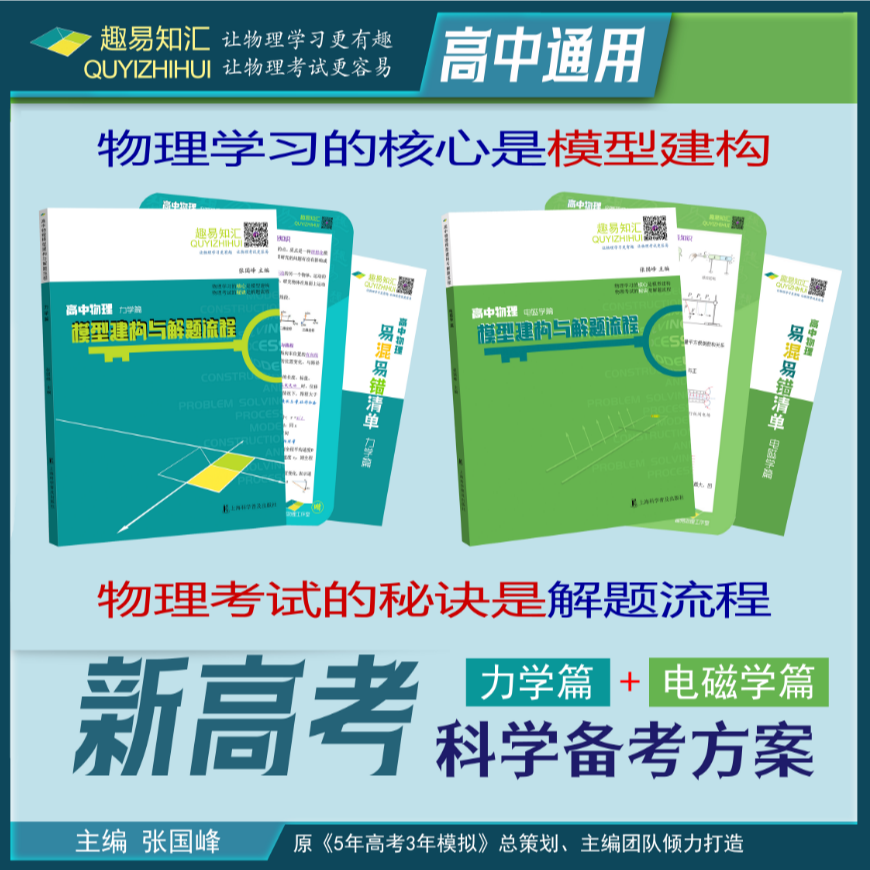 高中物理模型建构与解题流程（力学篇+电磁学篇）教辅书（学习方法）