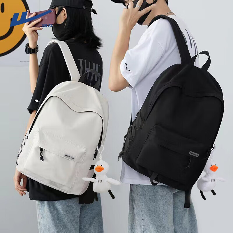 回力双肩包男大容量休闲电脑包轻便简约通勤包女潮流百搭旅行背包