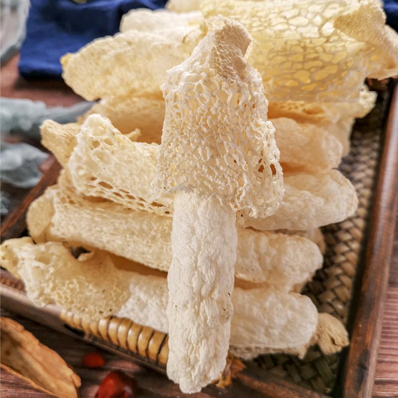 25年新货贵州织金红托竹荪12-14cm精品干货煲汤食材短裙竹笙花